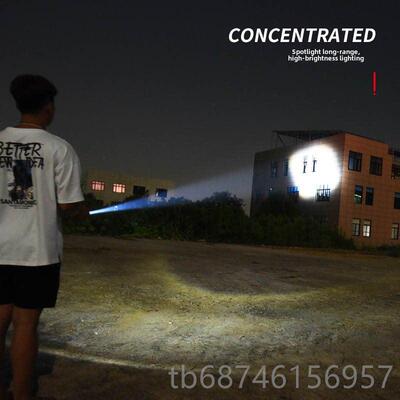 新款Zoom亮手电筒你充电自行车便汽携式远程超小型自行车灯，用于