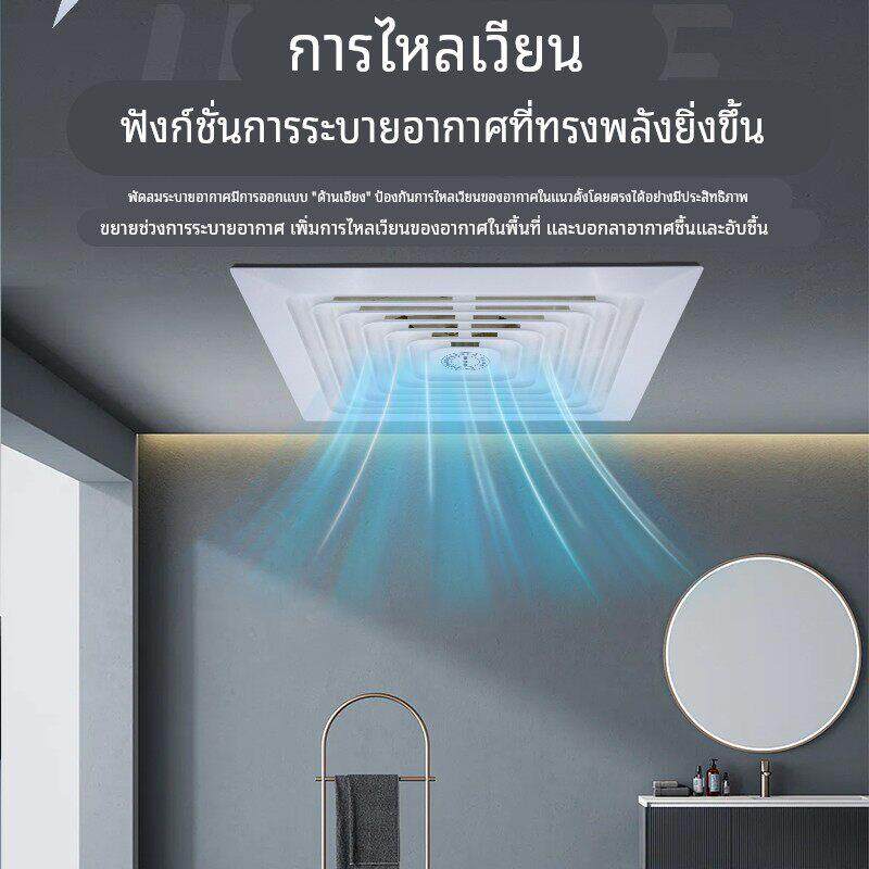 上海正野灵众排气扇天花管道8/10寸强力换气扇12寸卫生间石膏板顶