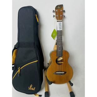 尤克里里23英寸所有桃花心木盒初级入门原声吉他厚包