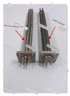 伟顺Horbat洗碗机热管C44Bb冲洗电热管洗碗机配件220V380V9Kw