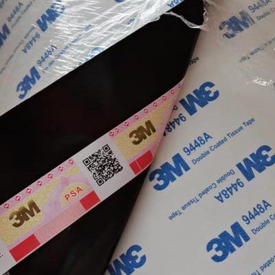 3M9448AB黑色双面胶 3m9448ab无纺布强粘性耐高温超薄双面胶带