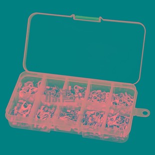 铜鼻子接线端子电线接头连接器叉型圆形OT纯铜线耳U型O型冷压套装