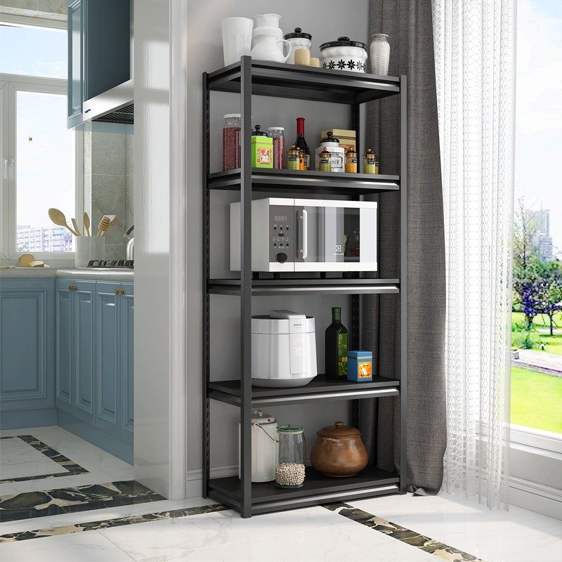 货架家用客厅阳台收纳架铁架子置物架仓储搁物架金属储物架图书架