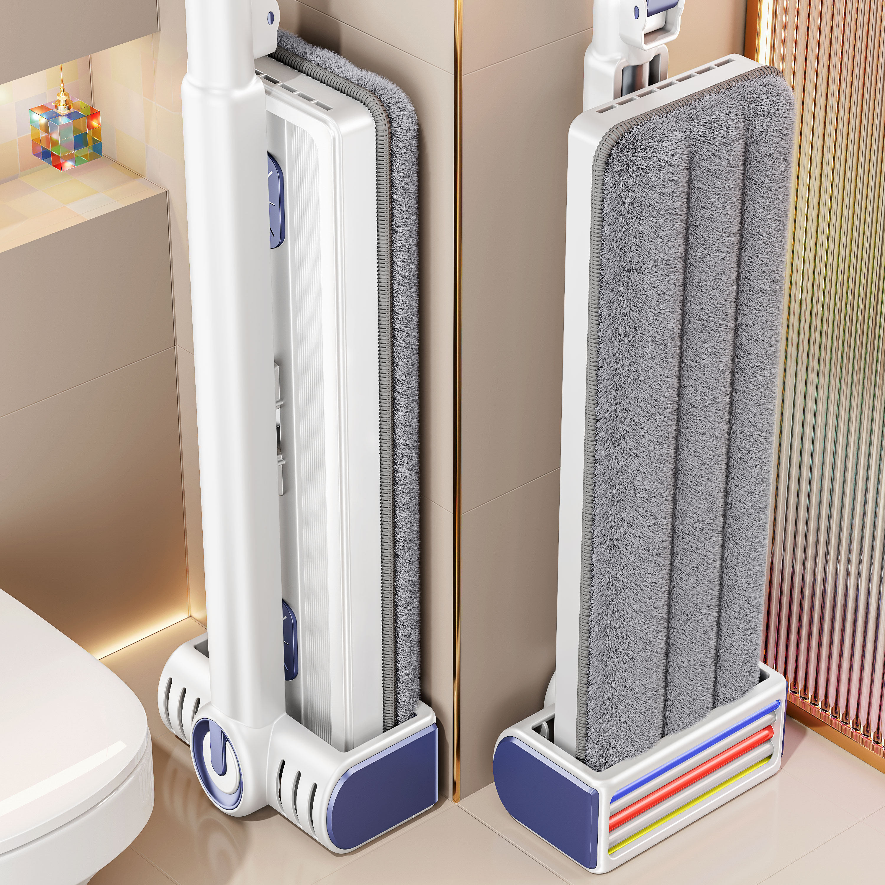 免手洗平板拖把家用一拖净干 干湿两用2025新款拖布拖地神器,家庭/个人清洁工具,平板拖把,淘宝优惠券,粉丝福利购,淘宝优惠卷