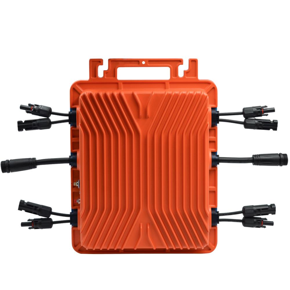 1600W涂鸦WIFI模块IP66防水太阳能MPPT微型逆变器