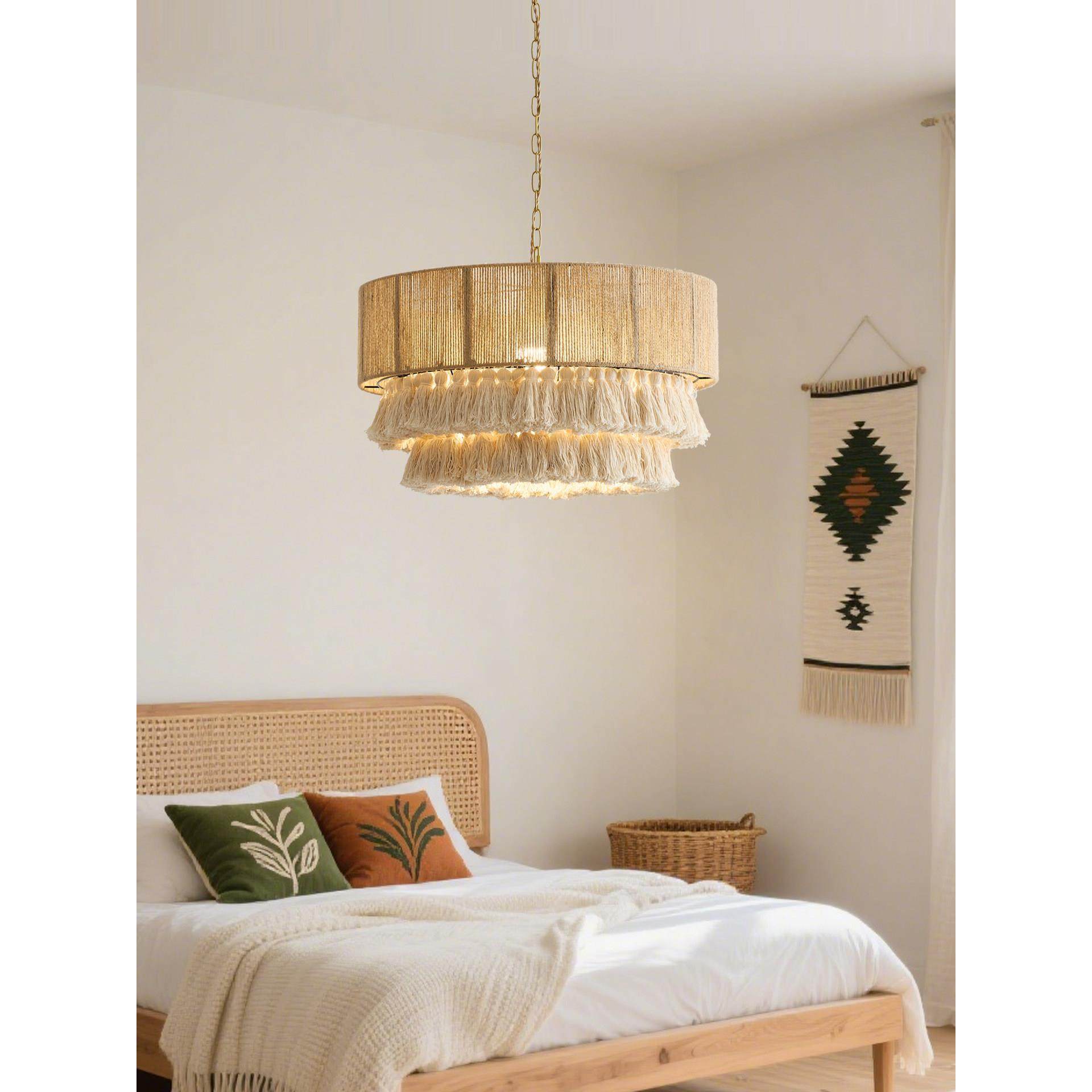 日式侘寂风吊灯覆古民宿卧室客厅餐厅灯创意个性装饰艺术新款麻绳,家装灯饰光源,餐厅吊灯,淘宝优惠券,粉丝福利购,淘宝优惠卷