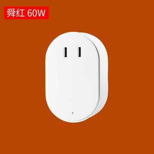 舜红60W变压器220v转100v110小型电源电压转换器插头【能量版60瓦