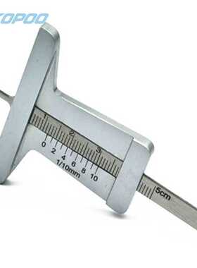 Etopoo正品 不锈钢 开式 0-50MM 轮胎尺 深度尺