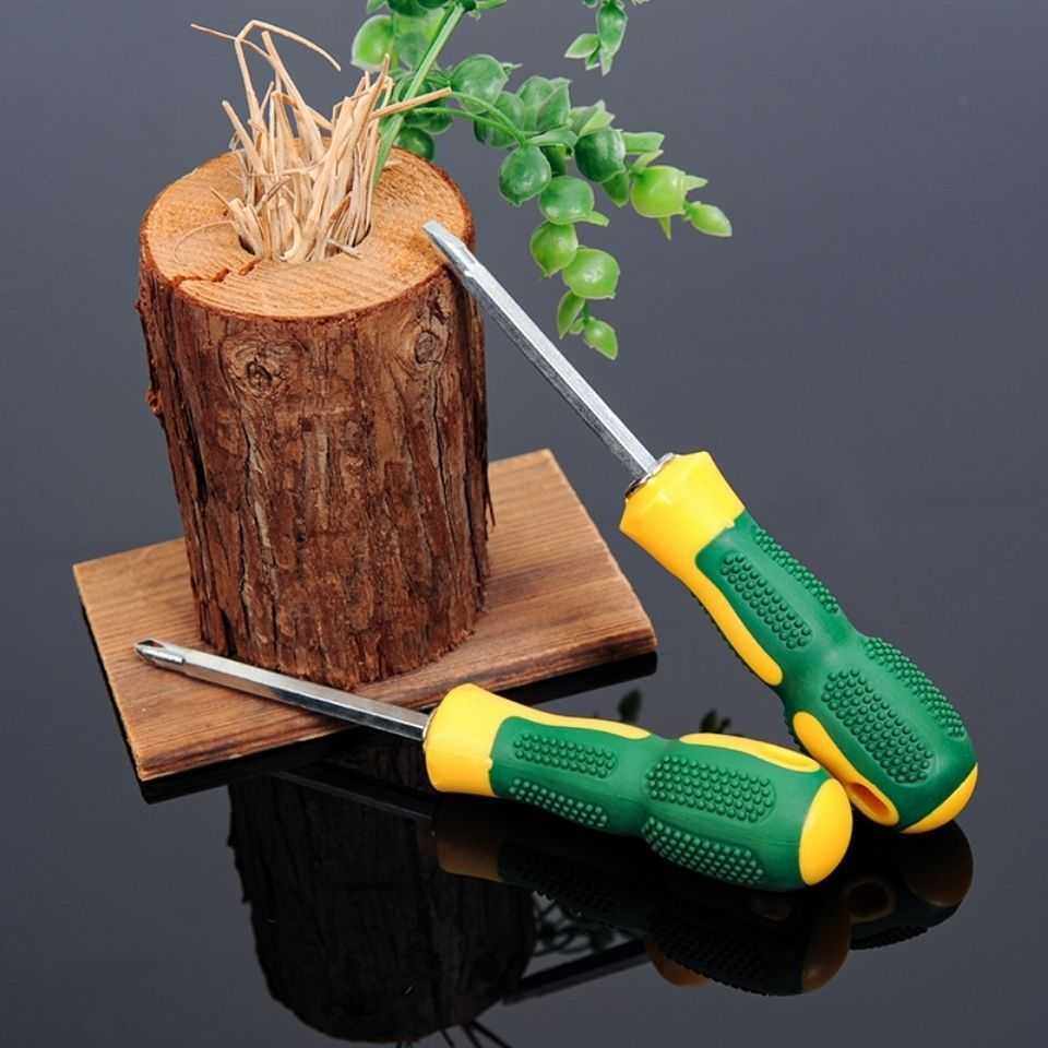 2元百货 4寸两用螺丝刀按摩柄毛刺两用十字平口起子改锥小五,五金/工具,其他,淘宝优惠券,粉丝福利购,淘宝优惠卷