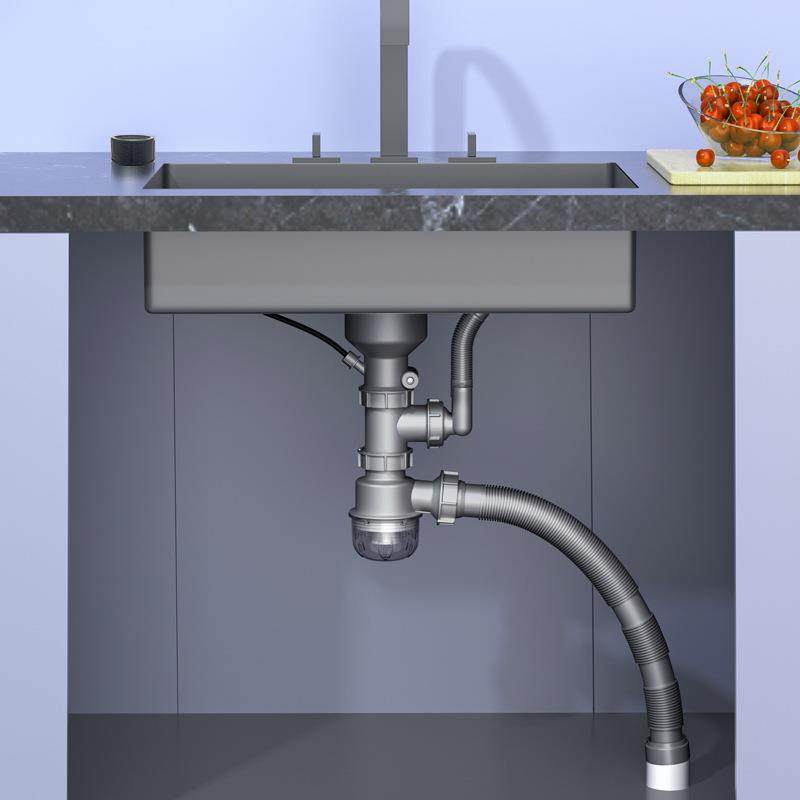 水槽台控下水器隔渣防臭下水管不锈钢洗菜盆套装洗菜池排水管,家装主材,下水器,淘宝优惠券,粉丝福利购,淘宝优惠卷
