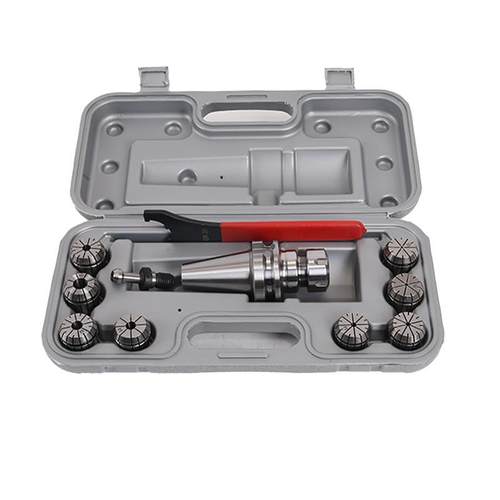 十件套铣刀夹头盒装///筒夹嗦咀数控刀柄套盒