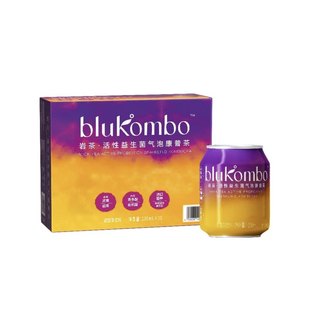 山姆Drinksba岩茶活性益生菌气泡康普茶精选武夷岩茶回甘解腻罐装