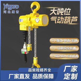 气动葫芦风动葫芦厂家定制大吨位矿山起重防爆环链气动葫芦