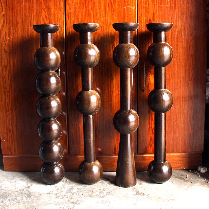 定制轻奢罗马柱实木吧台r玄关桌腿支撑腿实木桌腿艺术风边几餐桌,住宅家具,桌腿/桌架,淘宝优惠券,粉丝福利购,淘宝优惠卷