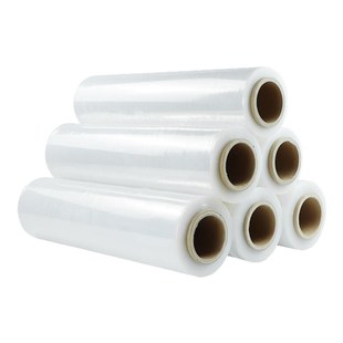 50cm包装 塑U料薄围膜保护膜 薄膜工厂价冲量PE缠绕膜打包膜包装