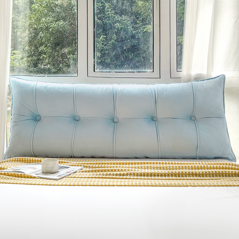 网红床头靠垫防撞软垫床上靠背榻榻E米软包沙发大靠枕宿舍学生拆