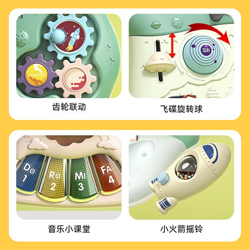 五合一婴a儿学走路助步车1周岁宝宝手推车扶站神器防侧翻o型腿玩