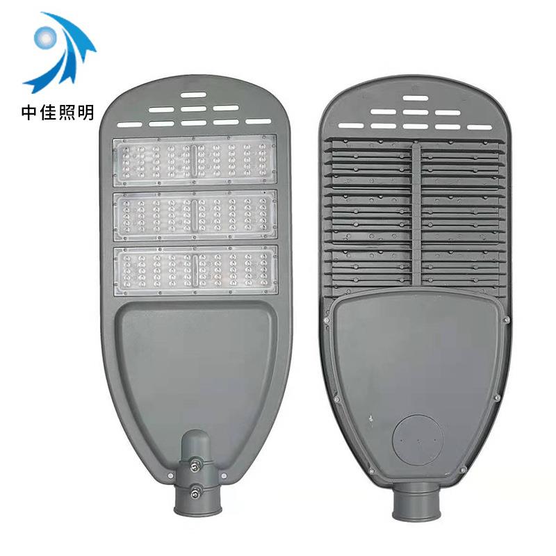 新款LED路灯头户外防水压铸灯体3030贴片150W200W250W模组路灯头