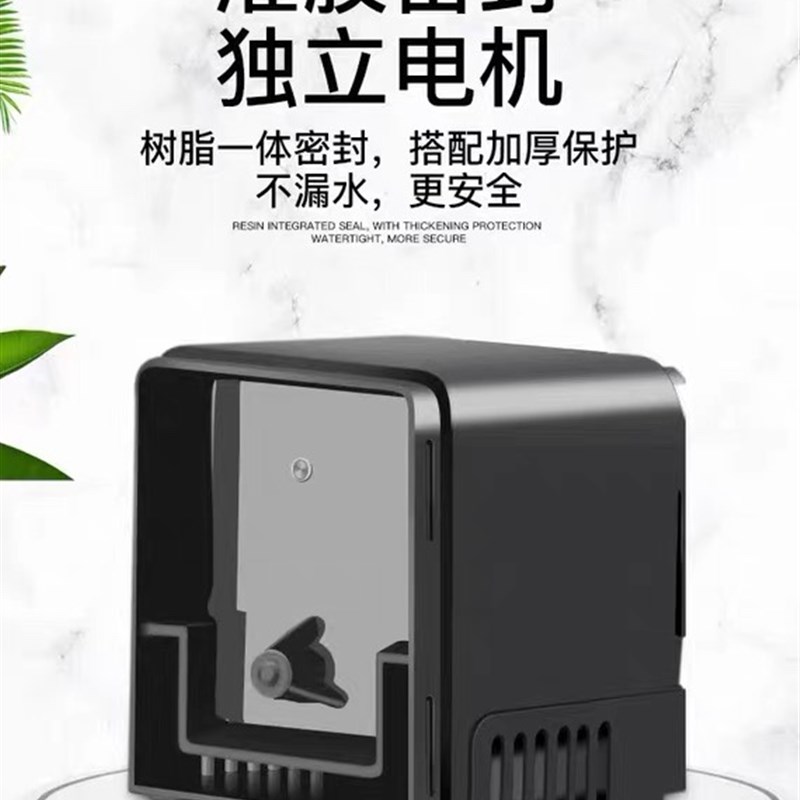金利佳鱼缸过滤器三合p一潜水泵过滤盒水族箱上滤上置静音过滤槽
