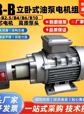 CB-B6/CB-B10/CB-B4/CB-B2.5JZ齿轮油泵电机润滑油泵0.37/0.55KW