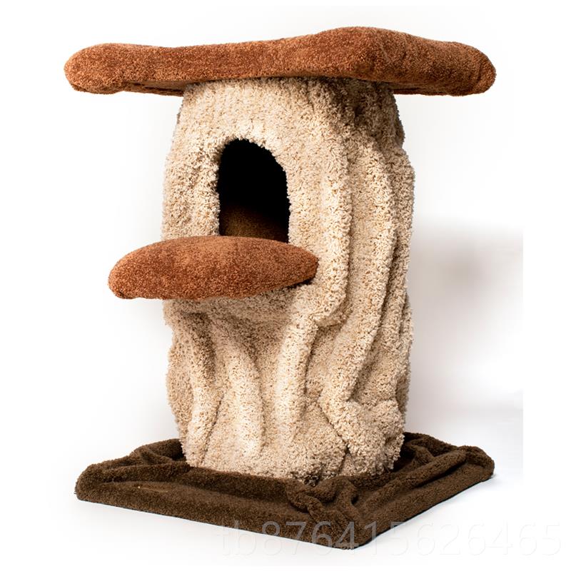 正品Camily2018新款猫爬猫架猫豪猫华别墅树屋树洞屋毛绒窝猫城堡