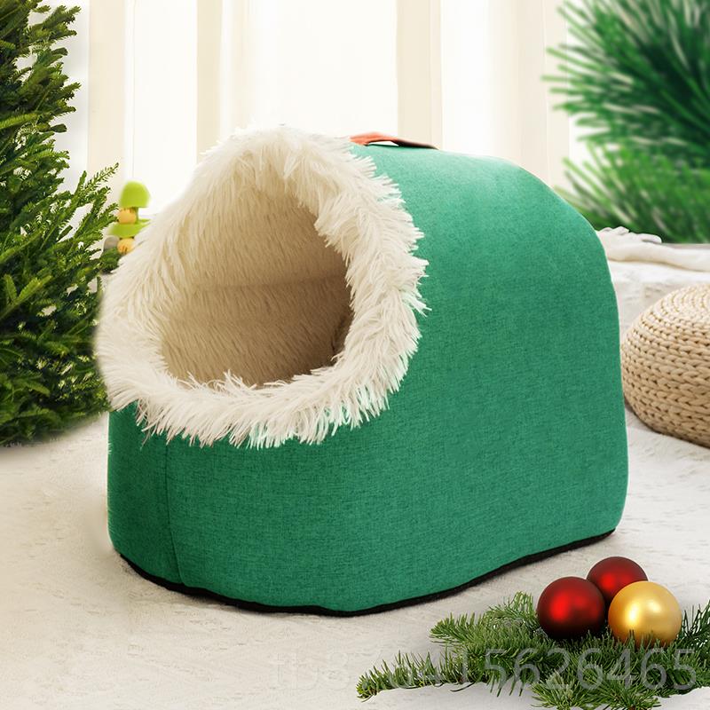 正品猫窝冬天保毛暖封闭式安全加厚睡袋冬绒季防寒外出手提感宠物