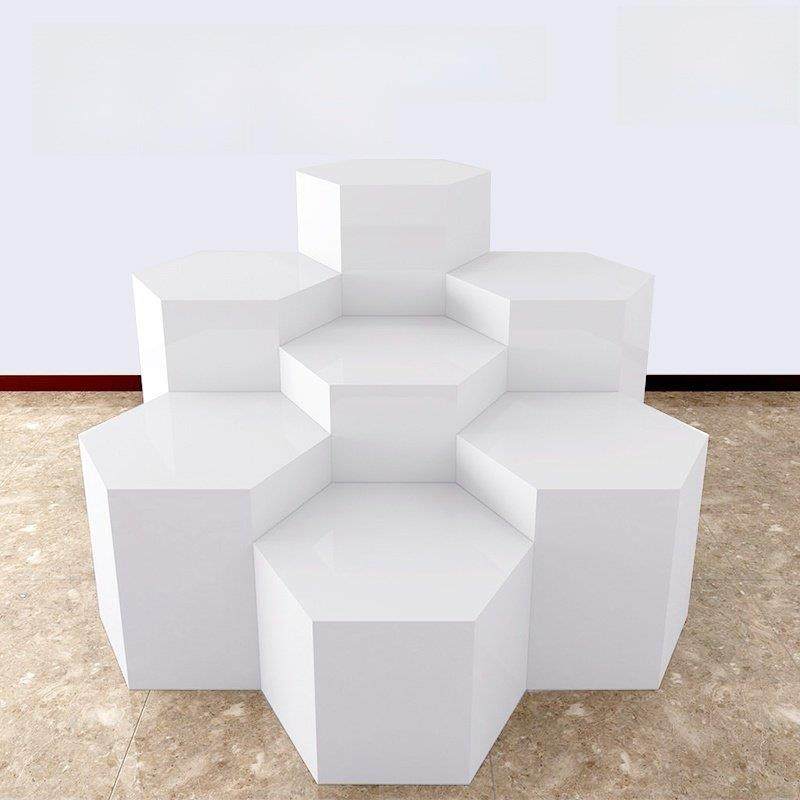 木漆展示柜六角形展示架智能锁净水器展台方形六角形夜光表定制,商业/办公家具,展示柜/陈列柜/展示架/货柜,淘宝优惠券,粉丝福利购,淘宝优惠卷