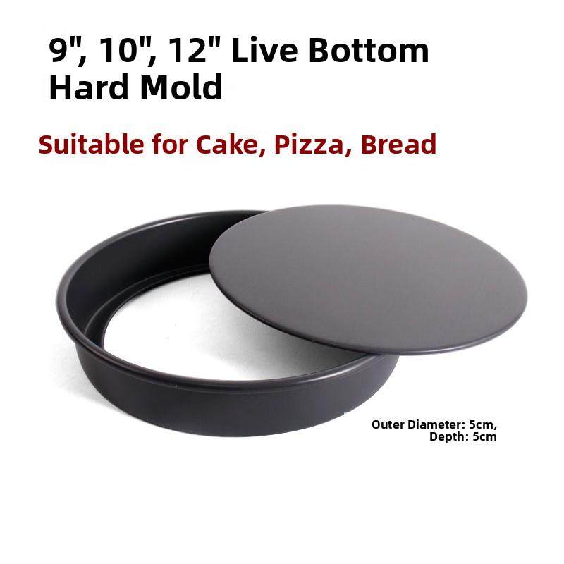 芝加哥深盘活动底硬膜比萨烤盘9/10/ 12英寸商业加深5厘米面包蛋