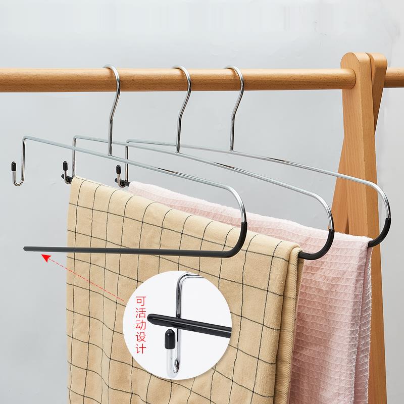 桢好床单浴巾衣架家用防滑晾晒大号衣挂阳台挂被套加大加粗大衣撑