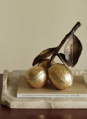 鎏金桌面摆件家居好物客厅玄关电视柜酒柜装饰品搬家乔迁新居礼物