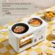 懒人宿舍四合一早餐机咖啡蒸烤煎煮一体锅多功能家用小型迷你烤箱
