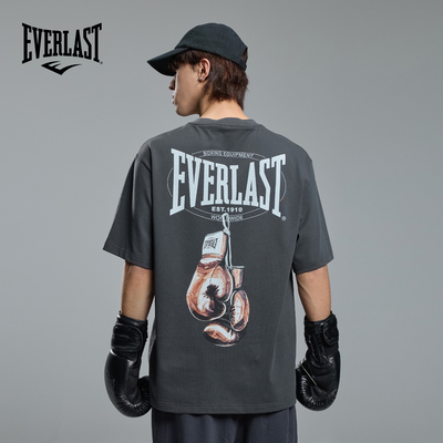 美国EVERLAST拳击运动训练上衣男