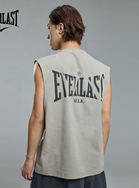 美国EVERLAST拳击训练速干衣男 索罗娜无袖t恤凉感健身坎肩背心女