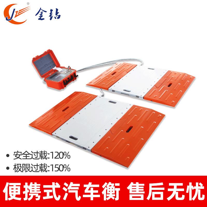 便携式汽车衡20吨动静态汽车称重秤带打印数据公路移动式轴重仪