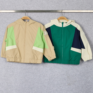 巴拉巴拉男幼童外套2024秋装新款小童百搭便服宽松  201324105106