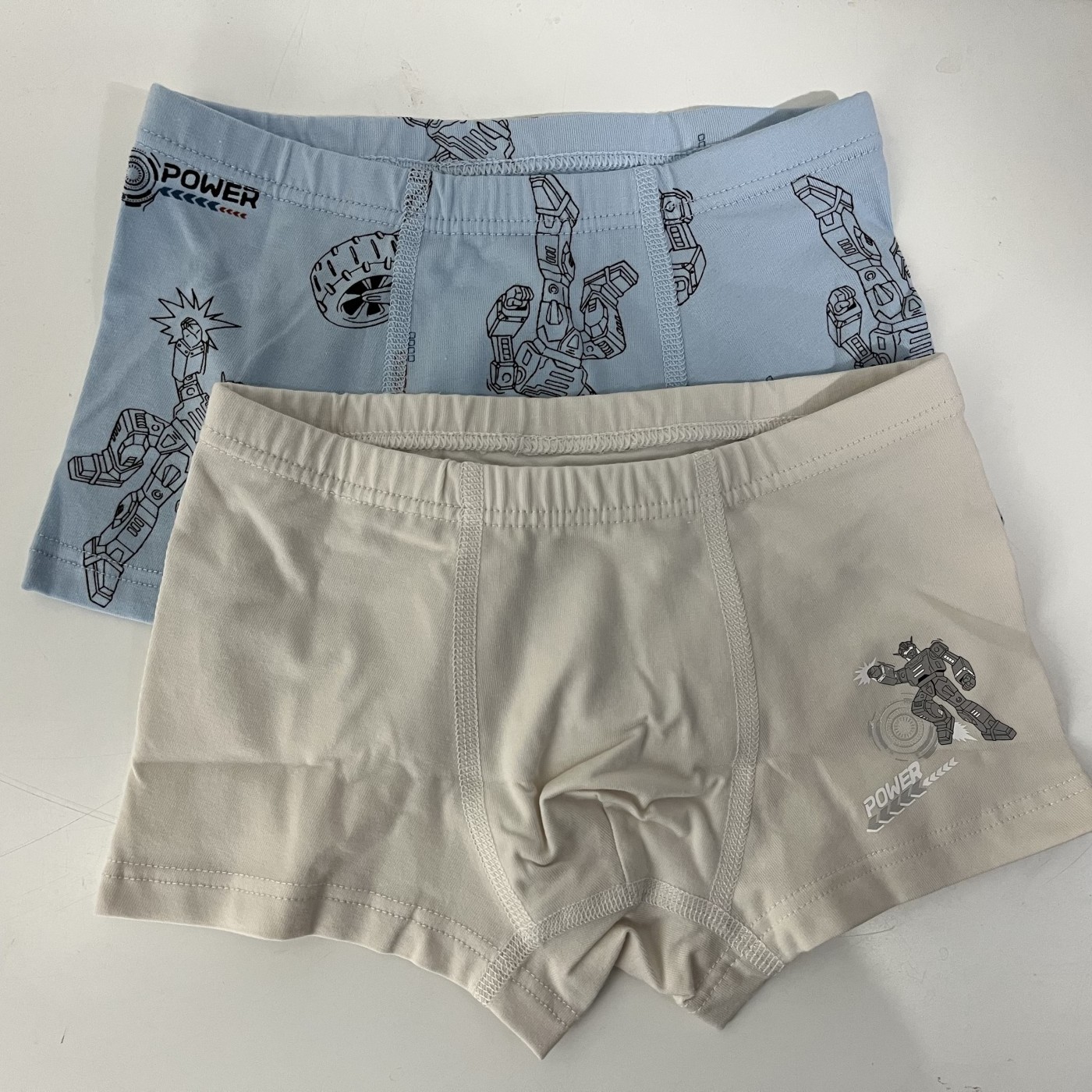 巴拉巴拉男童平角内裤弹力抗菌2条装2025冬装新款206425170104