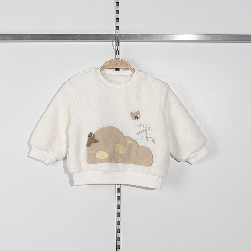 巴拉巴拉童装2025冬装新款男女婴童长袖T恤婴儿上衣 200425100203