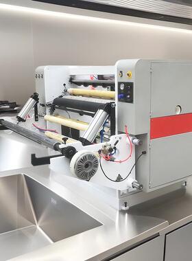 双面收放分切机FQJ-2A薄膜铝箔分条机无纺布纸张分切复卷机全自动