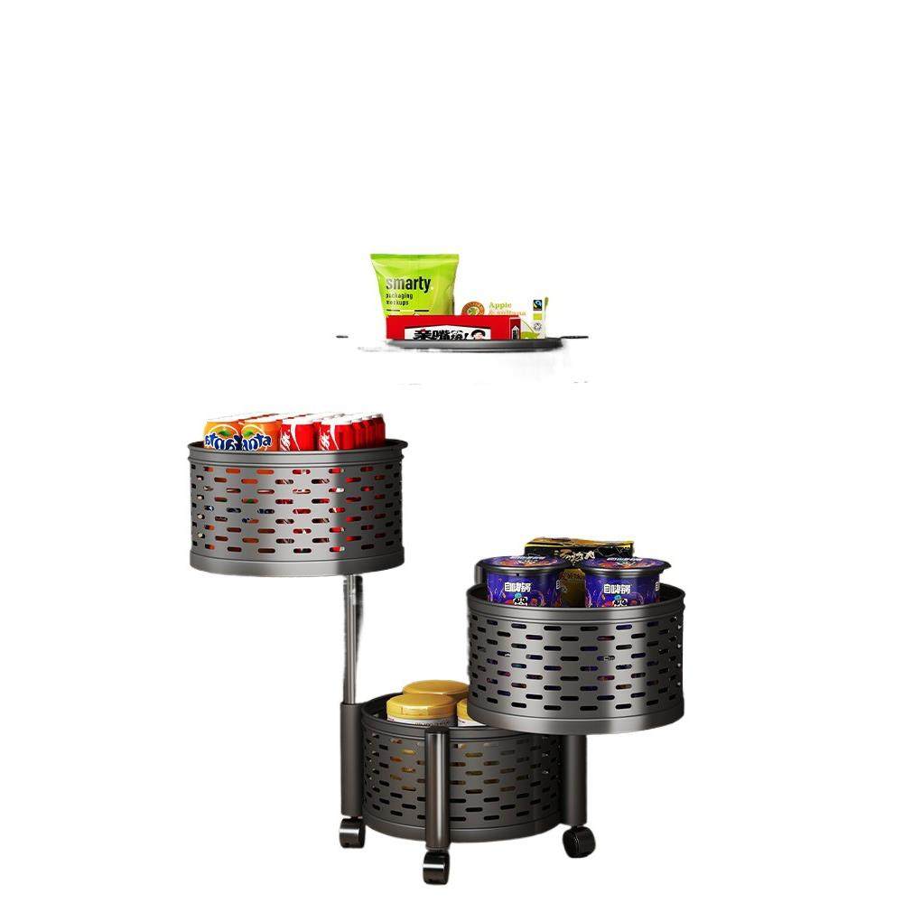 蔬菜置物架可旋转多功能家用厨房果蔬篮子放菜架子多层零食收纳架,厨房/烹饪用具,抹布架/厨房清洁收纳架,淘宝优惠券,粉丝福利购,淘宝优惠卷