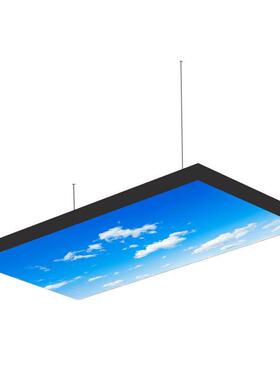 软膜天花吊顶白色透光膜级防火膜阻燃卡布工位灯箱广告牌