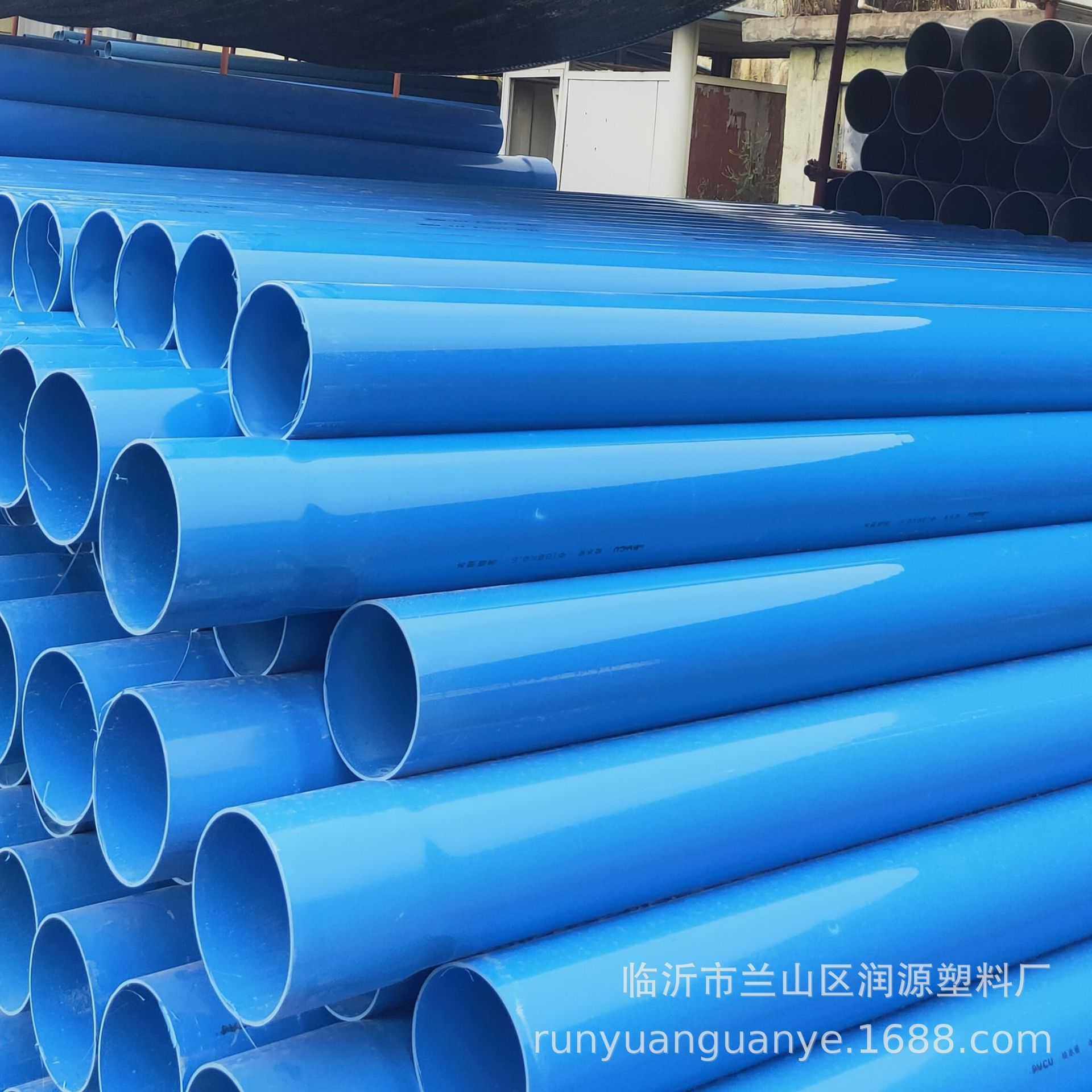 蓝色打井管口径120灌溉管农村改造污水排管通风排气管PVC管,橡塑材料及制品,PVC管,淘宝优惠券,粉丝福利购,淘宝优惠卷