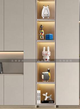 现代客厅电视柜旁装饰品摆件创意卡通大眼兔艺术品样板间酒柜软装