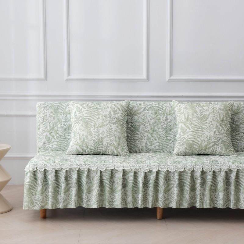 加厚折叠沙发套罩无扶手四季通用防滑可拆洗简易裙边沙发垫可定制,居家布艺,沙发套,淘宝优惠券,粉丝福利购,淘宝优惠卷