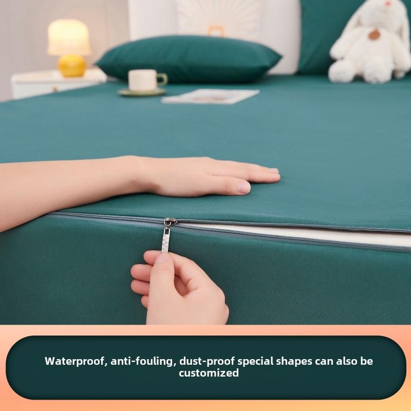采购产品防水床单，尿障床套，六面全包乳胶床垫套，可机洗席梦思