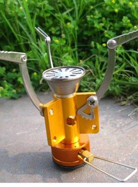 凹凸 户外超轻 猛火 野餐一体式防风野露营炊炉头 炉具    AT107