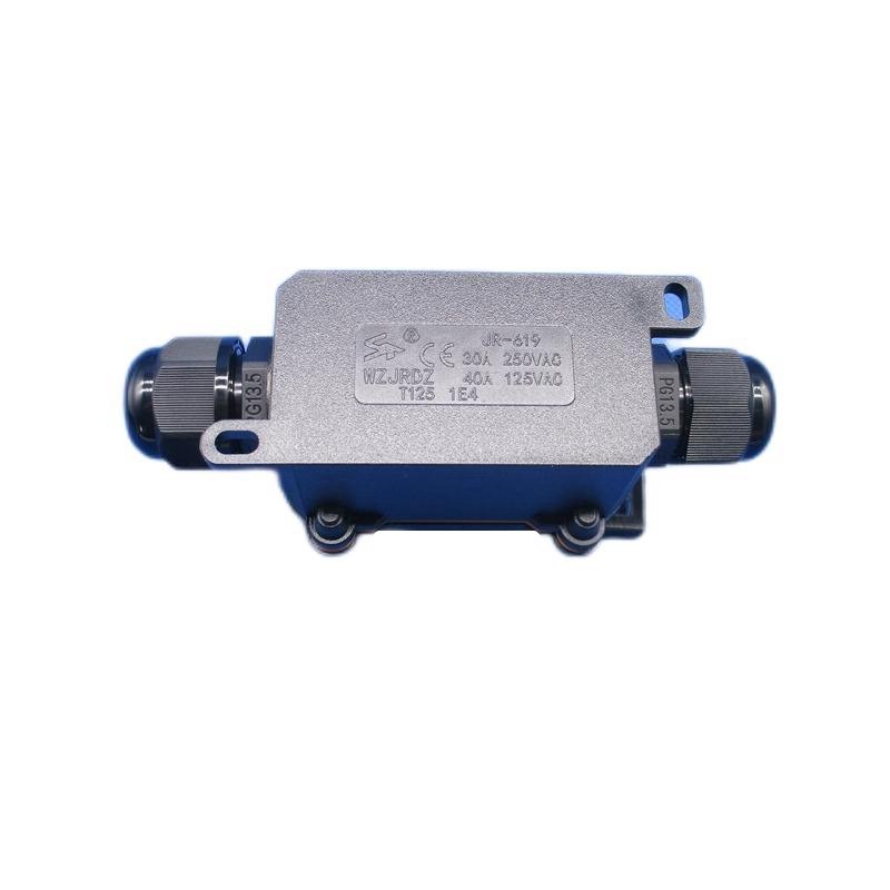JR-619防水开关6脚3档双边自复位点动按钮电机正反转电动螺杆升降