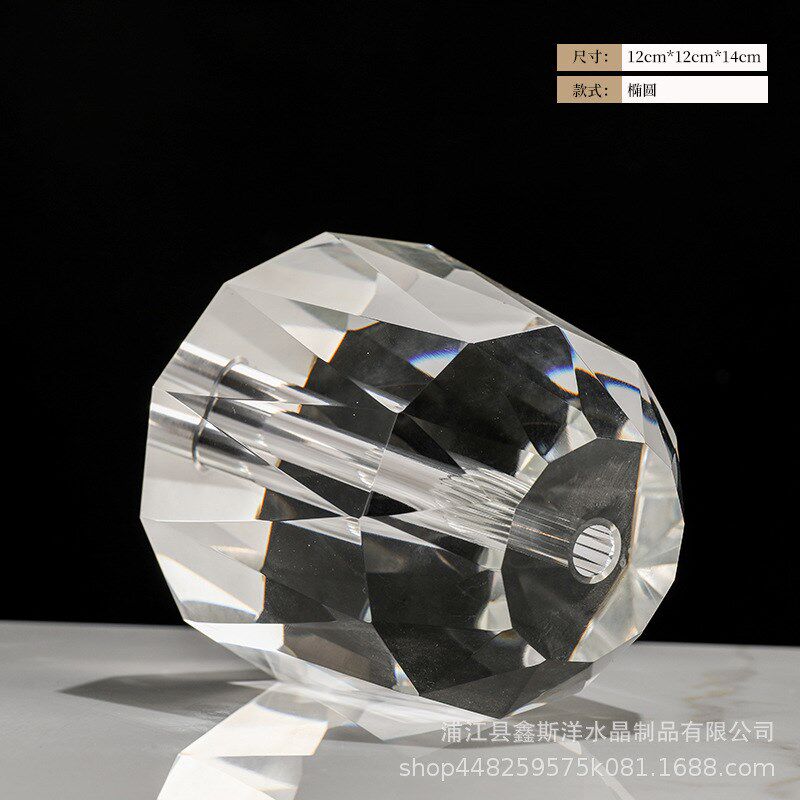 简约水晶台灯配件客厅民宿样板房售楼部前台大厅销售中心工艺品