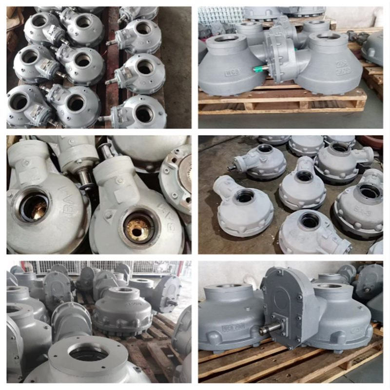 阀门伞齿轮多回转驱动装置 手动电动铸钢伞齿轮BA系列