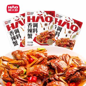 香辣蟹调味料酱料郝大虾