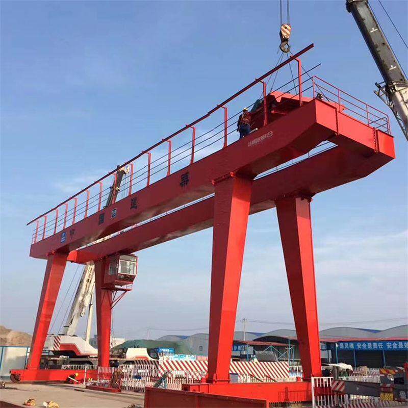 20-500t双梁龙门吊港口用门式起重机跨度22-60米双主梁行车